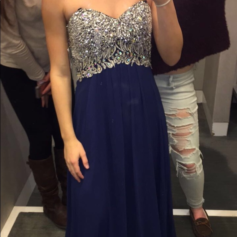 formal semi dress